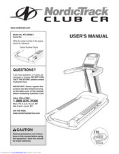NordicTrack Club CR User Manual