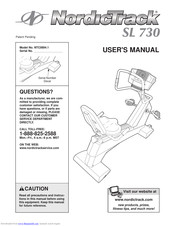 NordicTrack SL 730 NTC0894.1 User Manual