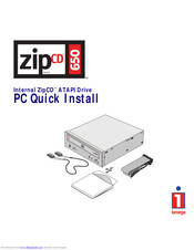 Iomega ZipCD 650 Quick Install Manual