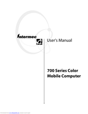 Intermec 700 Series User Manual