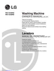 LG WD-12436RD Owner's Manual