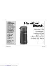 Hamilton Beach 40917 User Manual
