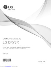 LG RC7066 Series Owner's Manual