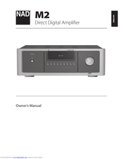 NAD M2 - CONNECTING A SUBWOOFER Owner's Manual