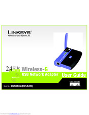 Cisco Linksys WUSB54G User Manual