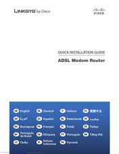 Cisco ADSL Modem Router Quick Installation Manual
