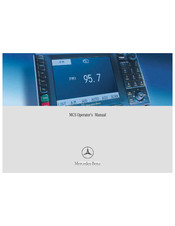 Mercedes-Benz MCS Operator's Manual