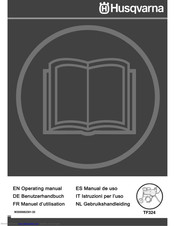 Husqvarna TF324 Operating Manual