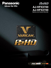 Panasonic P2HD AJ-HPX2700 Brochure & Specs