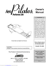 Stamina AeroPilates Performer 286 Owner's Manual