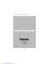 Hama 42580 Operating Instructions Manual