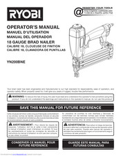 Ryobi YN200BNE Operator's Manual