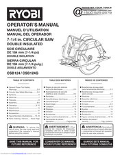Ryobi CSB124 Operator's Manual