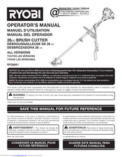 Ryobi RY28061 Operator's Manual