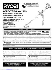 Ryobi RY28065 Operator's Manual