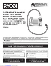 Ryobi RP4205 Operator's Manual