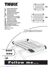 Thule Xpedition 695 Fitting Instructions Manual