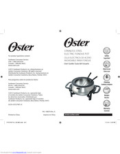 Oster FPSTFN7710 User Manual