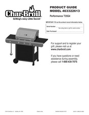 Char-Broil 463322613 T35G4 Product Manual