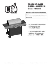 Char-Broil CB Classic C-59G5CB Product Manual