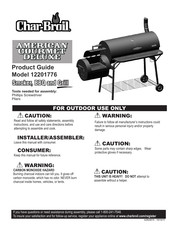 Char-Broil 12201776 Product Manual