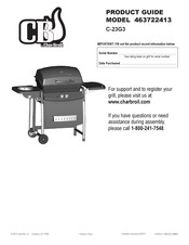 Char-Broil 463722413 Product Manual