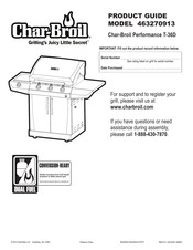 Char-Broil 463270913 Product Manual