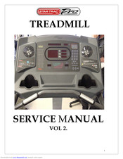 Star Trac TREADMILL Service Manual