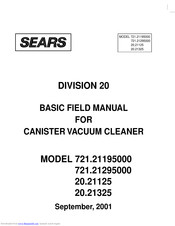 Sears 721.21195000 Basic Field Manual