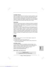 Asrock 775/65G Installation Manual