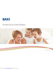 Baxi Duo-tec Combi 24 GA Brochure & Specs