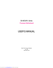 Gigabyte GA-8EGXR+ Series User Manual