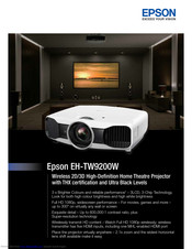 Epson EH-TW9200W Specifications
