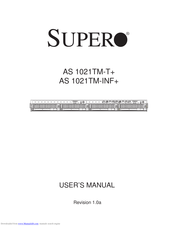 Supero AS 1021TM-T+ User Manual