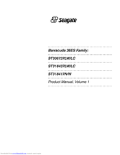 Seagate ST318417W Product Manual