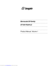 Seagate Barracuda 50 ST150176LW Product Manual