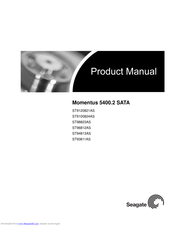 Seagate Momentus 5400.2 SATA ST98823AS Product Manual
