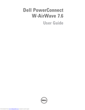 Dell PowerConnect W-AirWave 7.6 User Manual