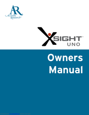 Acoustic Research Xsight uno Owner's Manual