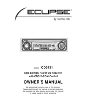 Eclipse CD3421 Owner's Manual
