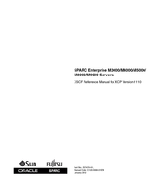 Fujitsu SPARC Enterprise M3000 Xscf Reference Manual