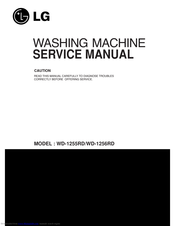 LG WD-1255RD Service Manual