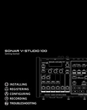Roland Sonar V-Studio 100 Getting Started
