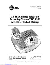 AT&T 2325/2365 User Manual