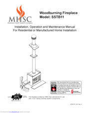 Mhsc SSTB11 Installation, Operation And Maintenance Manual