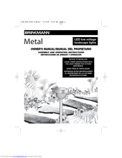 Brinkmann Metal Owner's Manual