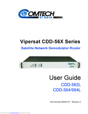 Comtech EF Data Vipersat CDD-564L User Manual