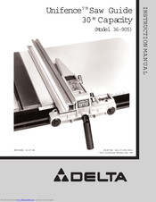 Delta Unifence 36-905 Manual