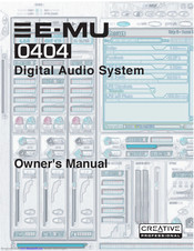 E-Mu 404 Owner's Manual