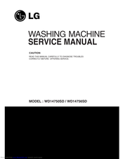 LG WD14756SD Service Manual